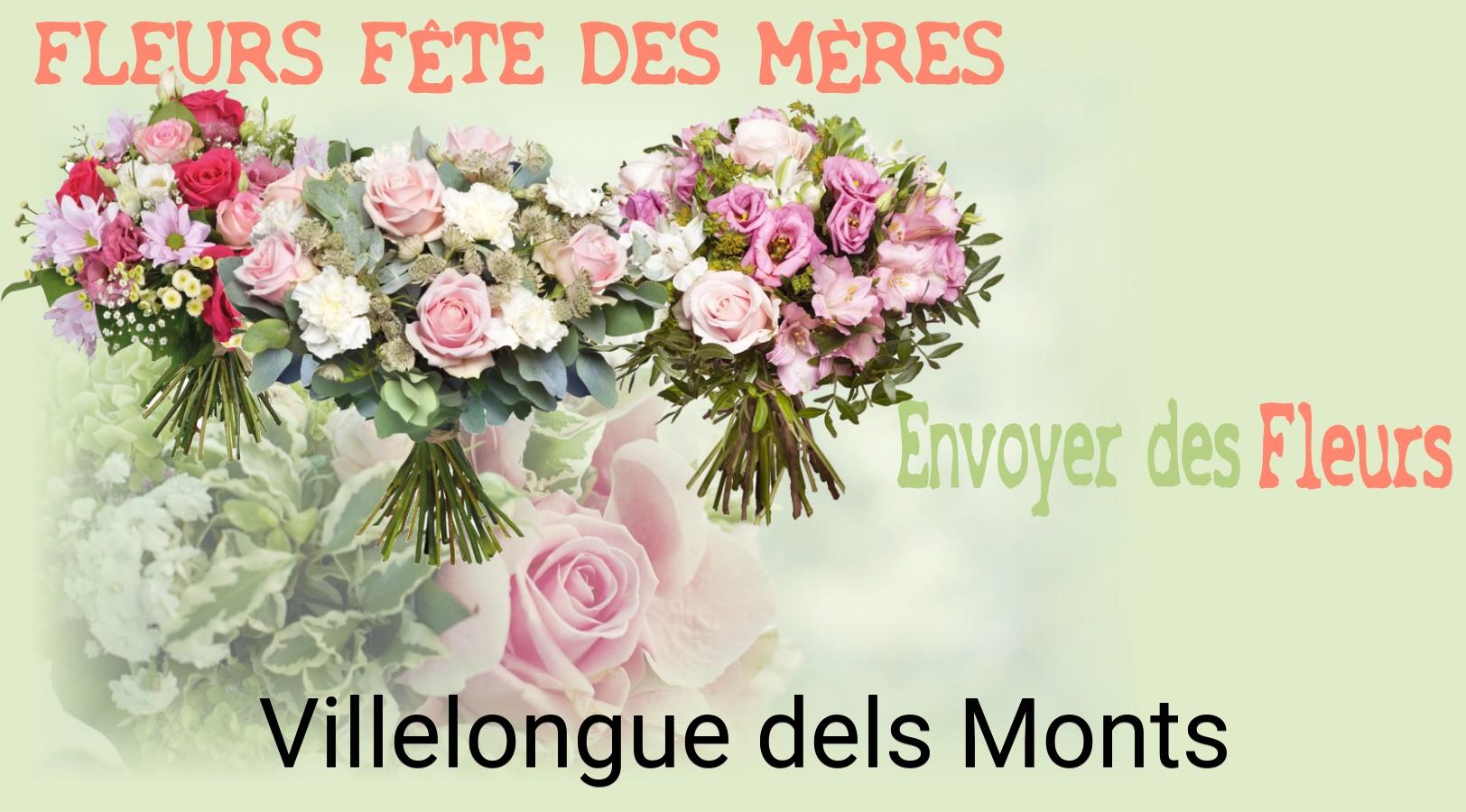 Bouquet de Fête des Mères livré à Villelongue-dels-Monts